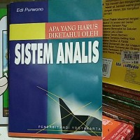 Image of Apa Yang Harus Diketahui Oleh SISTEM ANALISIS