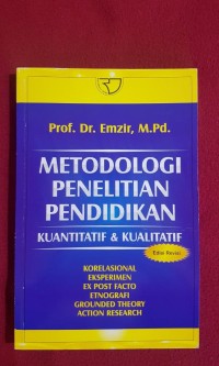 Image of METODOLOGI PENELITIAN PENDIDIKAN : KUANTITATIF DAN KUALITATIF