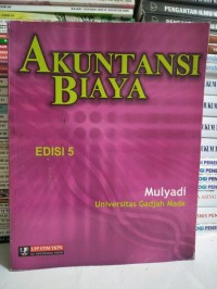 Image of AKUNTANSI BIAYA