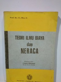 Image of Teori ilmu biaya dan neraca