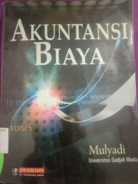 Image of AKUNTANSI BIAYA