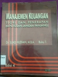 Image of MANAJEMEN KEUANGAN Teori Dan Penerapan (Keputusan Janka Panjang)