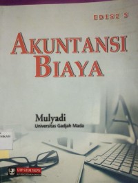 Image of Akuntansi Biaya