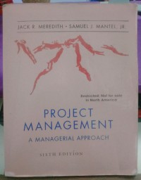 Image of Project Management : A Managerial Approach