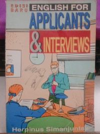 Image of English For Applicants & Interviews