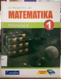 Image of Matematika SMA Kelas X