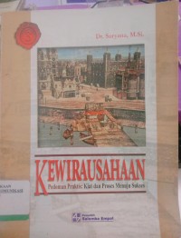 Image of Kewirausahaan Pedoman Praktis : Kiat dan Proses Menuju Sukses