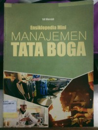Image of Ensiklopedia Mini Manajemen Tata Boga