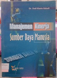 Image of Manajemen Kinerja Sumber Daya Manusia