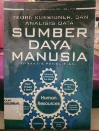 Image of Teori, Kuesioner, dan Analisis Data Sumber Daya Manusia (Praktik Penelitian)