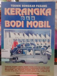 Image of Teknik Bongkar Pasang Kerangka dan Bodi Mobil
