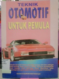 Image of Teknik Otomotif Untuk Pemula