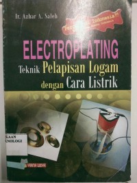 Image of Electroplanting Teknik Pelapisan Logam dengan Cara Listrik