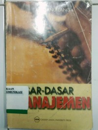 Image of Dasar - Dasar Manajemen