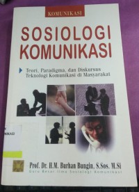 Image of SOSIOLOGI KOMUNIKASI