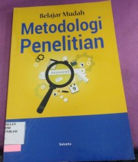 Image of belajar mudah metodologi penelitian