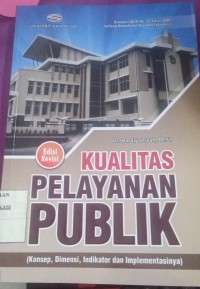 Image of KUALITAS PELAYANAN PUBLIK