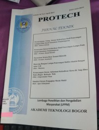 Image of protech jurnal teknik