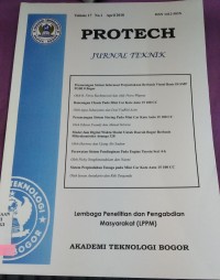 Image of protech jurnal teknik