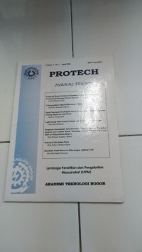 Image of PROTECH JURNAL TEKNIK