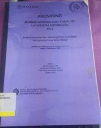 Image of PROSIDING solusi komputasi dan teknologi informasi dalam peningkatan daya saing global