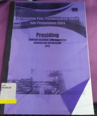 Image of PROSIDING pengenalan pola pembelajaran mesin dan pengolahan citra