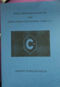 Image of MODUL PRAKTIKUM ALGORITMA DAN DASAR-DASAR PEMROGRAMAN TURBO C++
