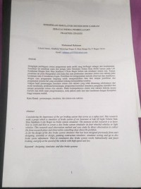 Image of MODIFIKASI SIMULATOR SISTEM REM CAKRAM SEBAGAI MEDIA PEMBELAJARAN PRAKTEK CHASSIS