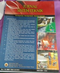 Image of JURNAL SISTEM TEKNIK