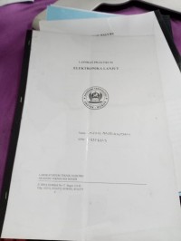Image of LAPORAN PRAKTIKUM ELEKTRONIKA LANJUT