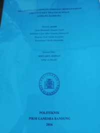 Image of IMPLEMENTASI JARINGAN WIRELESS MENGUNAKAN CISCO PACKET TRACER PUSAT LITBANG BANDUNG