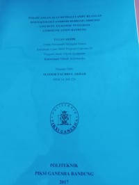 Image of PERANCANGAN ALAT KENDALI LAMPU RUANAN BERTEKNOLOGI ANDROID BERBASIS ARDUINO UNO DI PT. EXALOGIC INTEGRASI COMMUNICATION BANDUNG