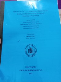 Image of PERANCANG ALAT PENGHITUNGAN BERBASIS ARDUINO DI PERPUSTAKAAN PROVINSI JAWA BARAT