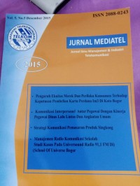 Image of JURNAL MEDIATEL