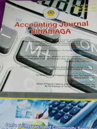 Image of ACCOUNTING JOURNAL BINANIAGA