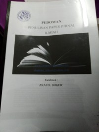 Image of PEDOMAN PENULISAN PAPER JURNAL ILMIAH