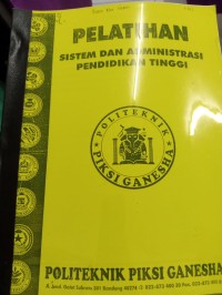 Image of PELATIHAN SISTEM DAN ADMINISTRASI PENDIIDIKAN TINGGI
