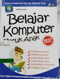Image of BELAJAR KOMPUTER UNTUK ANAK