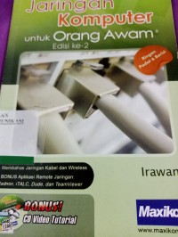 Image of JARINGAN KOMPUTER UNTUK ORANG AWAM