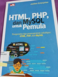 Image of HTML,PHP DAN MYSQL UNTUK PEMULA