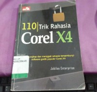 Image of 110 trik rahasia corel x4