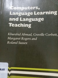Image of COMPUTERS, LANGUAGE LEARNING AND LANGUAGE TEACHING
