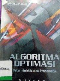 Image of ALGORITMA OPTIMASI