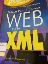 Image of belajar pemrograman web pada xml