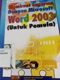 Image of MEMBUAT LAPORAN DENGAN MICROSOFT WORD
