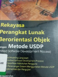 Image of rekayasa perangkat lunak berorientasi objek dengan metode usdp
