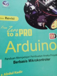 Image of PANDUAN MEMPELAJARI PEMBUATAN ANEKA PROYEK BERBASIS MIKROKONTROLER