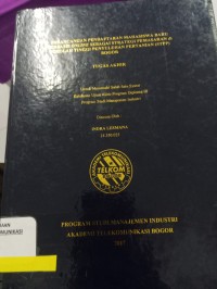 Image of PERANCANGAN PENDAFTARAN MAHASISWA BARU BERBASIS ONLINE SEBAGAI STRATEGI PEMASARAN di SEKOLAH TINGGI PENYULUHAN PERTANIAN (STPP) BOGOR