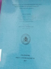 Image of TUGAS AKHIR PERANCANGAN ALAT PENDETEKSI KEGADUHAN BERBASIS ARDUINO DI PERPUSTAKAAN PROVINSI JAWA BARAT
