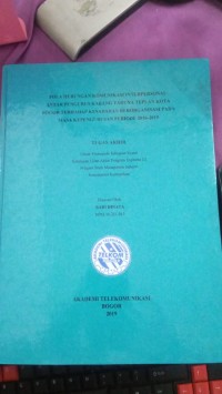 Image of TUGAS AKHIR : POLA HUBUNGAN KOMUNIKASI INTERPERSONAL ANTAR PENGURUS KARANG TARUNA TEPLAN KOTA BOGOR TERHADAP KESADARAN BERORGANISASI PADA MASA KEPENGURUSAN PERIODE 2016-2019
